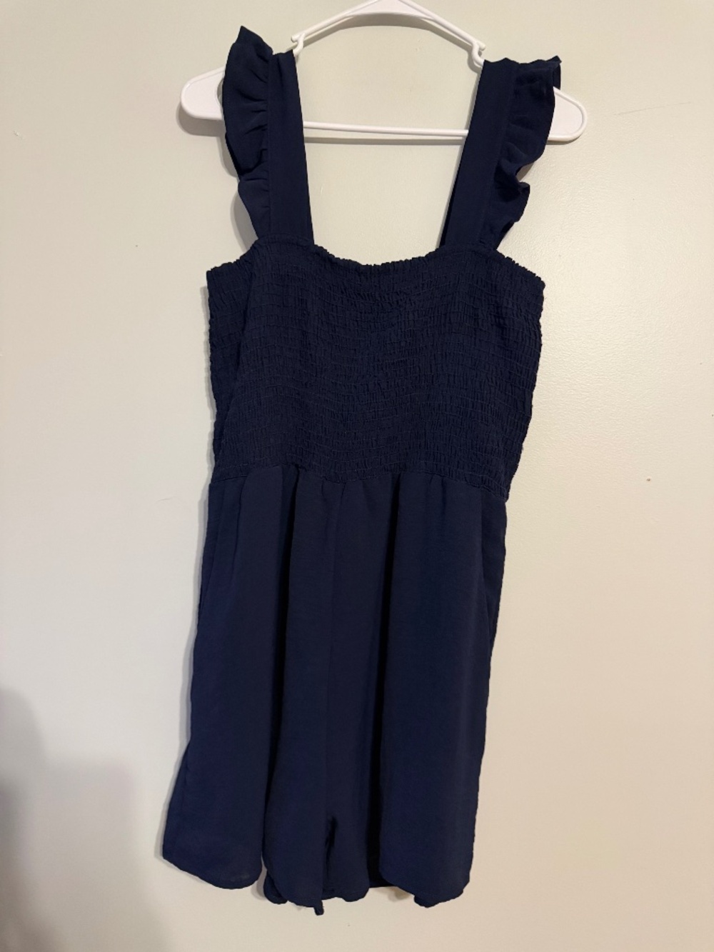 Flutter Sleeve Romper by Gilli size L
